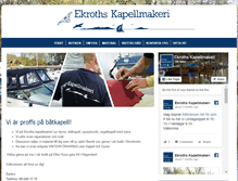 Tablet Screenshot of ekrothskapellmakeri.se